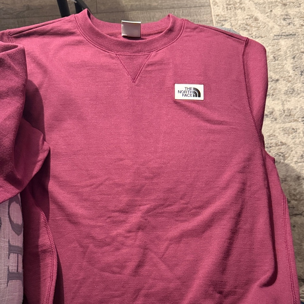 The North Face Men's Maroon Crewneck Sweater